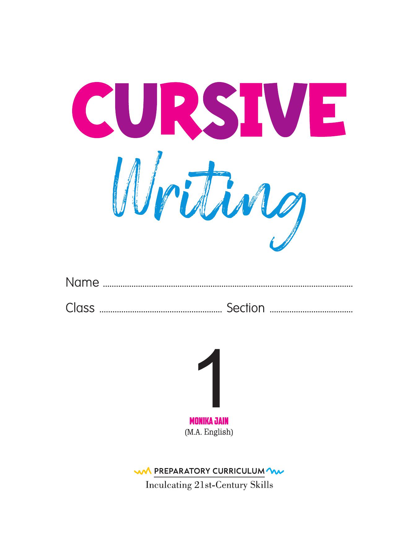 CURSIVE WRITING