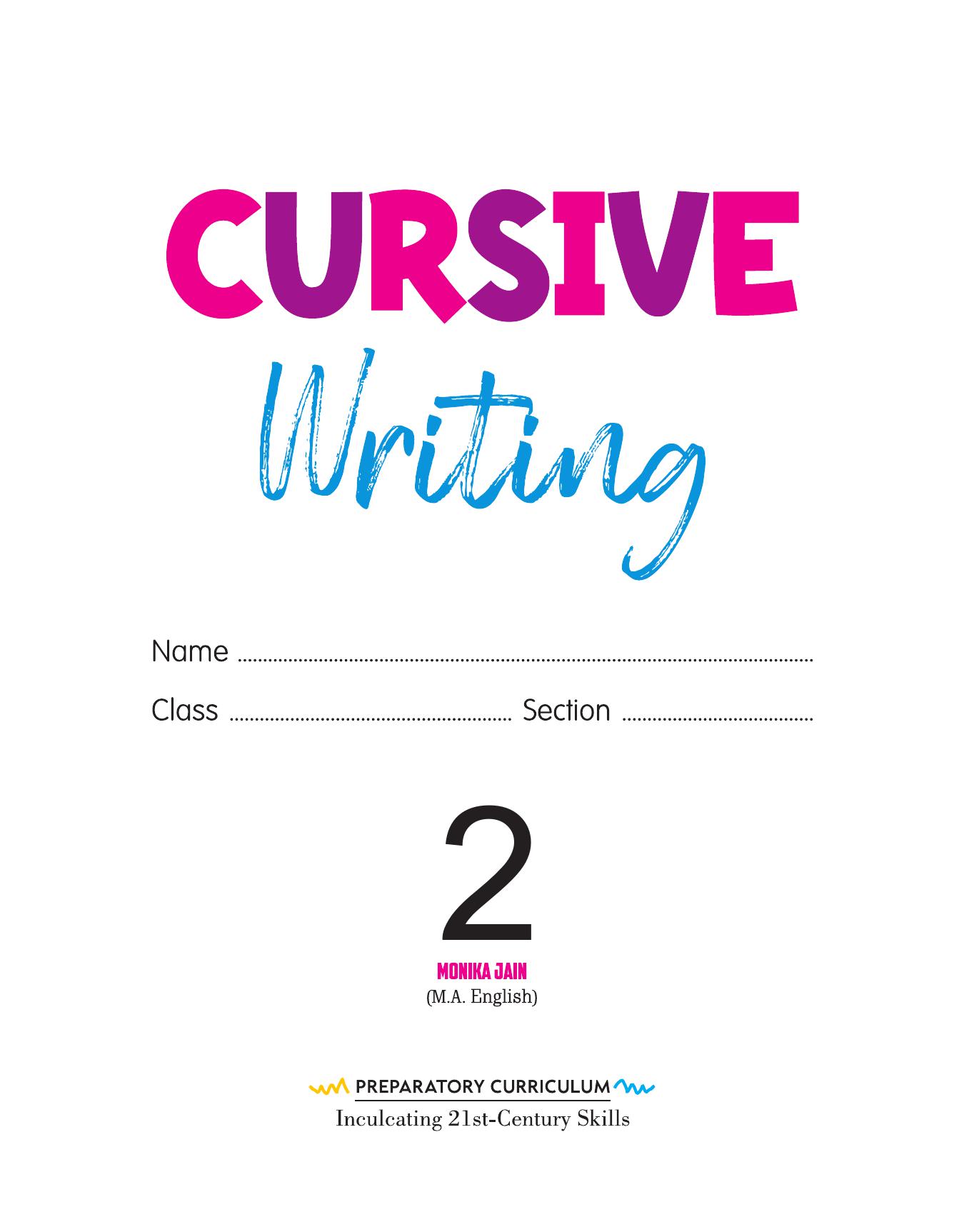 CURSIVE WRITING