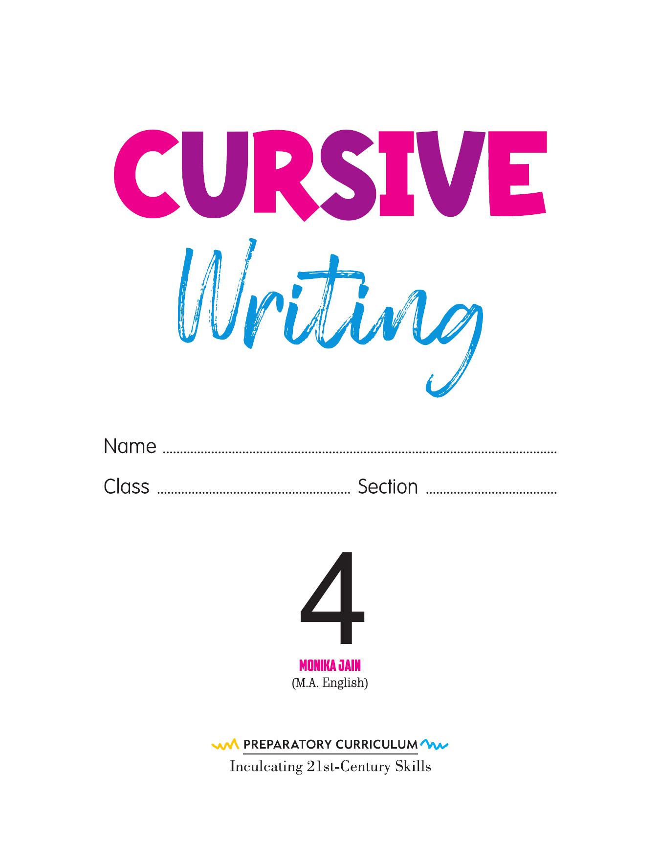 CURSIVE WRITING
